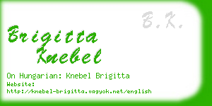 brigitta knebel business card